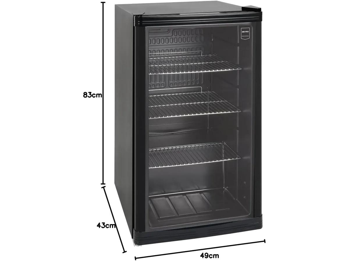 Kleiner Getränkekühlschrank (glastürig)