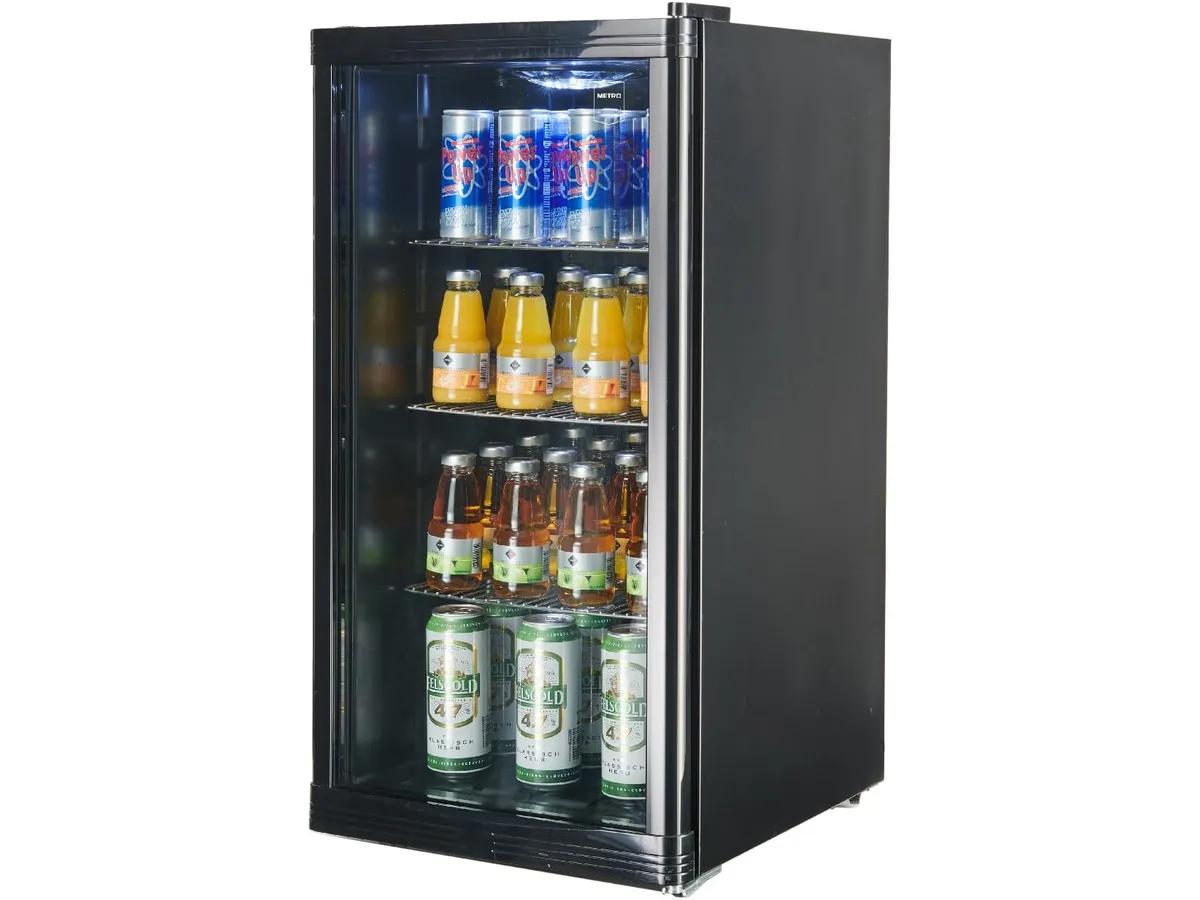 Kleiner Getränkekühlschrank (glastürig)