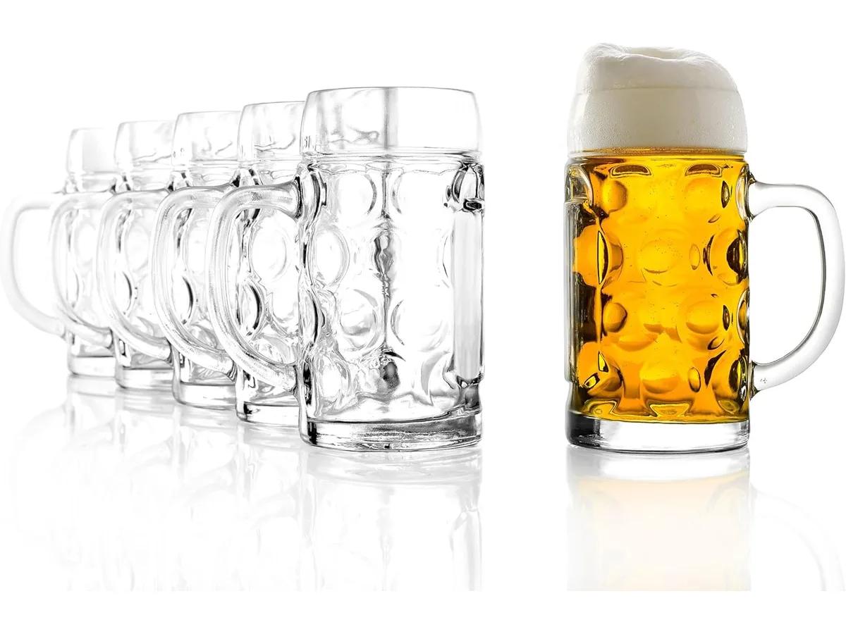 Bierkrüge/Weingläser (Kiste)